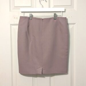 Dolce & Gabbana Wool Mini Skirt Size 6 in Mauve
